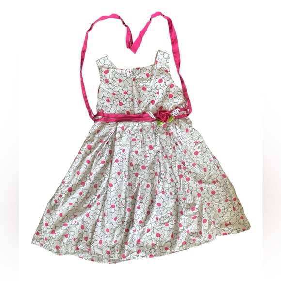 Dollie & Me Other - Dollie & Me Girls Floral Print Dress with Pink Highlights
